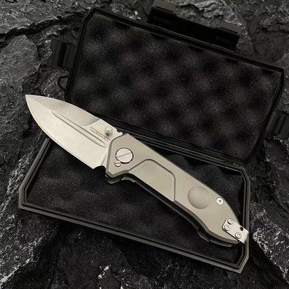 BOULDER - TITANIUM ALLOY FOLDING EDC