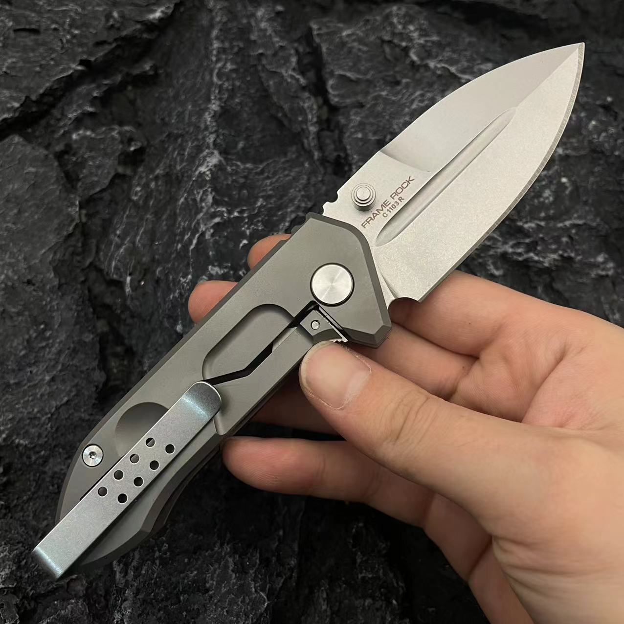 BOULDER - TITANIUM ALLOY FOLDING EDC