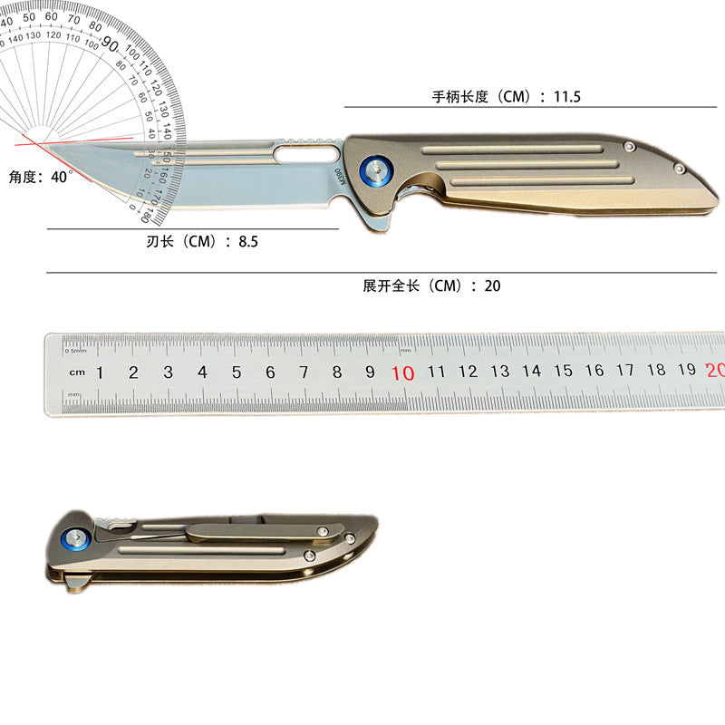 WARMOR - M390 TITANIUM ALLOY EDC KASUMI™